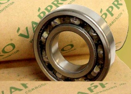 bearing wrapped in vci corrosion prevention kraft paper