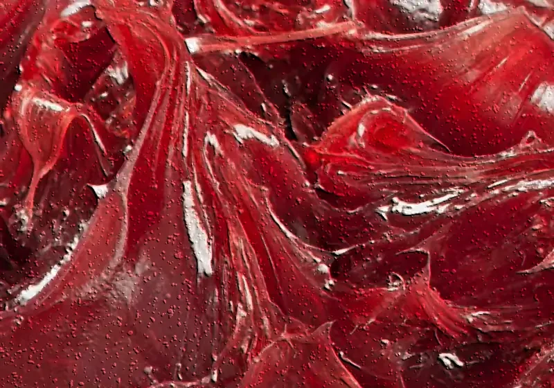 closeup of small amount of vci corrosion prevention red grease