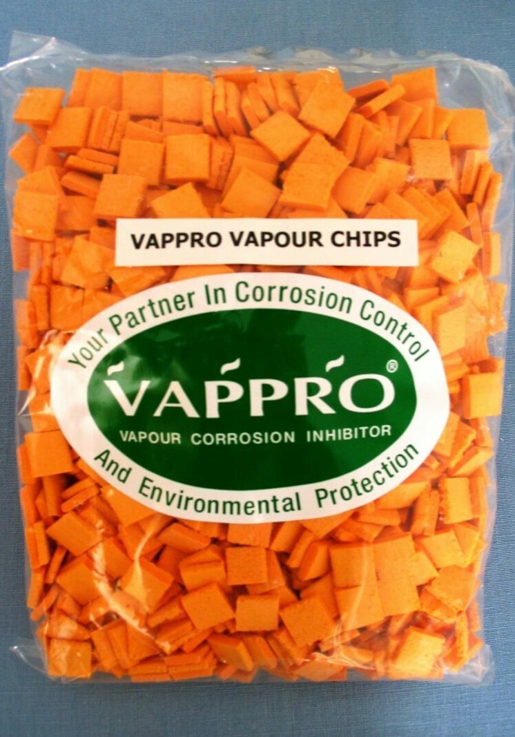 A bag of orange Vappro Chips